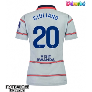 Atletico Madrid Giuliano Simeone #20 Dámské Alternativní Dres 2026-27 Krátký Rukáv
